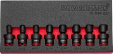 Powerhand 8pc 3/8dr  impact swivel socket set 8mm-15mm 6 point KI-R38.SS1