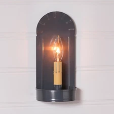 Irvins Tinware Fireplace Sconce