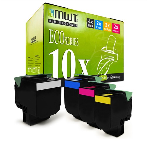 Toner XXL Giallo Compatibile Per Lexmark CX510, CX410, CX310 – Alta Resa, Qualità Affidabile