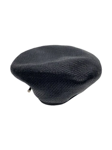 Grand chapeau béret homme Christian Dior nylon noir 183C900A5156 raphia occasion