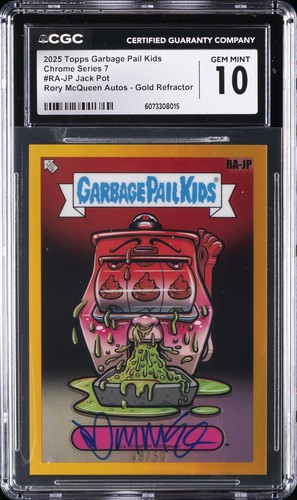 2025 TOPPS GARBAGE PAIL KIDS #RA-JP JACK POT CGC 10 GEM MINT