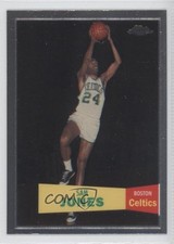 2007-08 Topps Chrome 1957-58 Variations Sam Jones #56 HOF 0a1