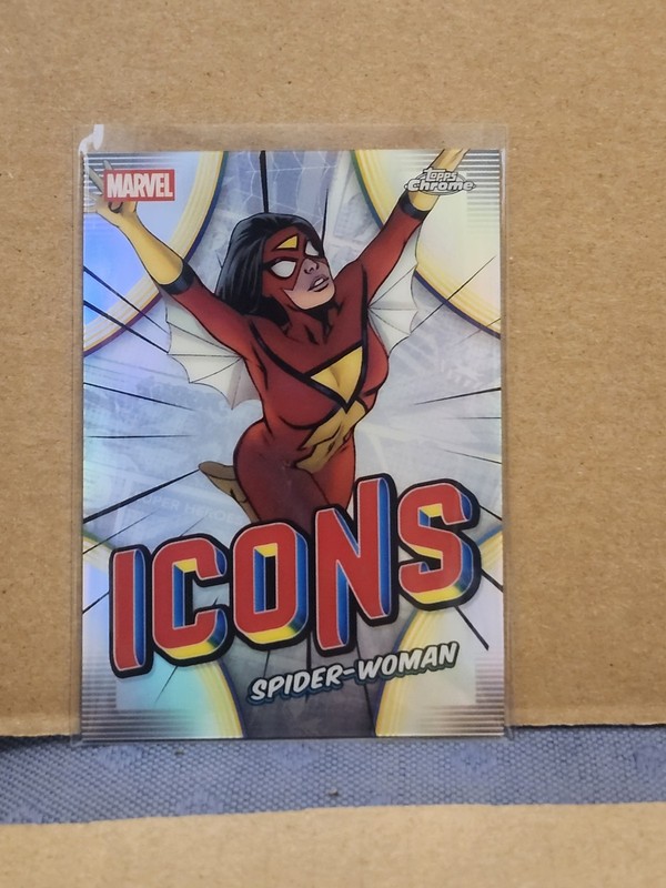 2026 Topps Chrome Marvel Spider-Woman Marvel Icons #MI-19