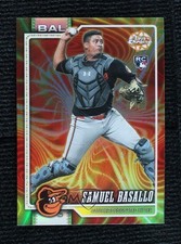 2026 Topps Chrome Radiating Rookies Samuel Basallo #RR-12 RC