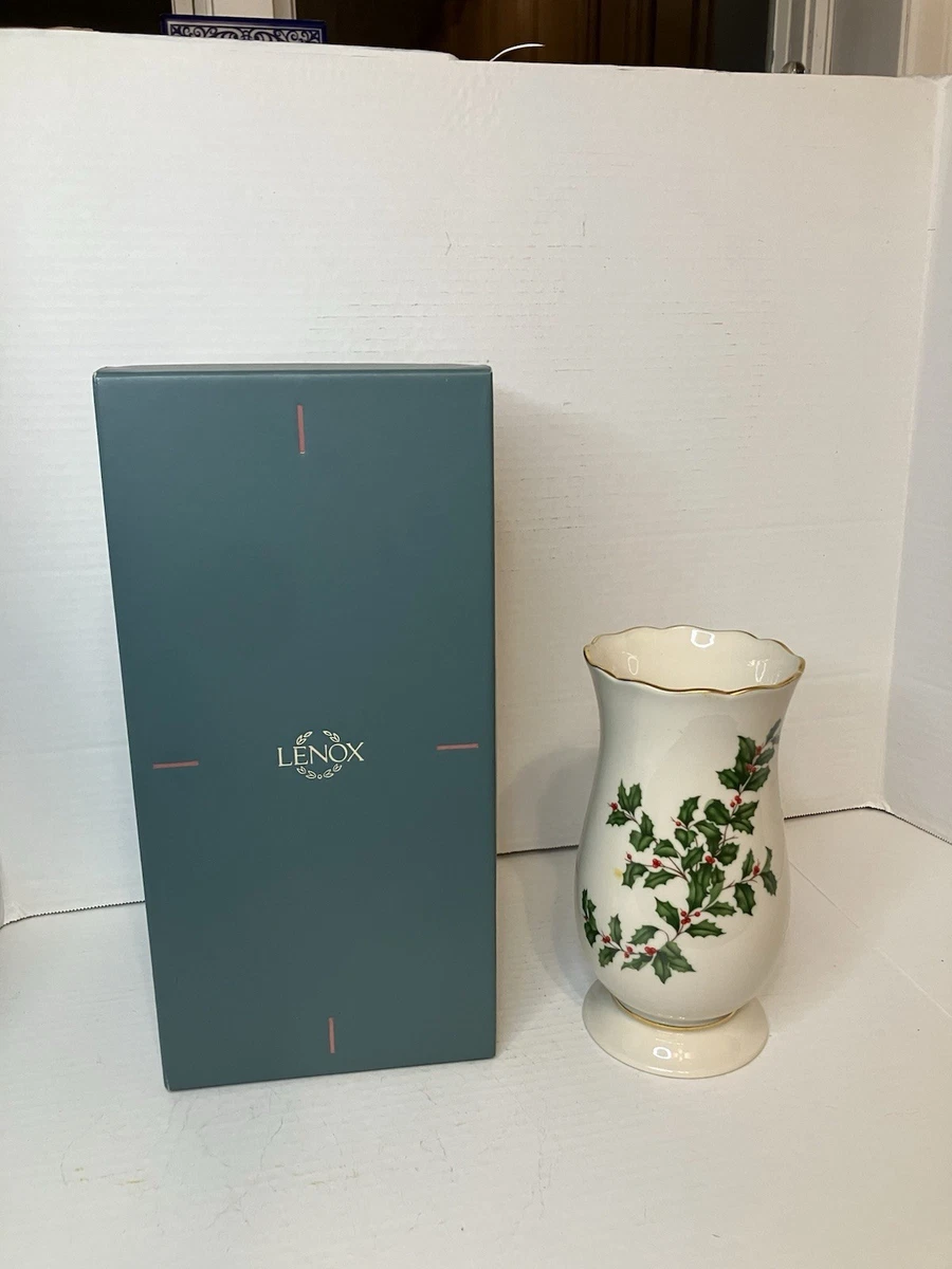 lenox christmas vase products for sale | eBay