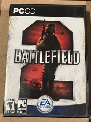 Battlefield 2 PC DVD 2005 Complete w/ Manual & Case EA Classic FPS Game