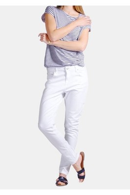 LTB MIKA Damen Jeans Weiß W34 L32 Boyfriend Fit Stretch
