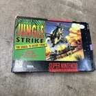 Jungle Strike - SNES Cib Manual Tested B