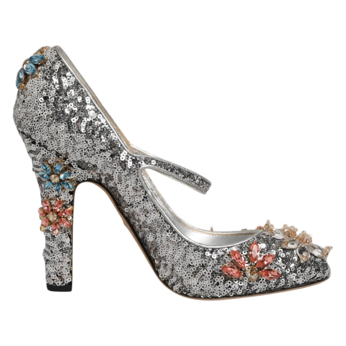 Dolce&Gabbana Silver Heels for Women for sale | eBay