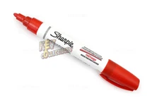 Sharpie Paint Marker Pen OIL BASED MEDIUM POINT - RED