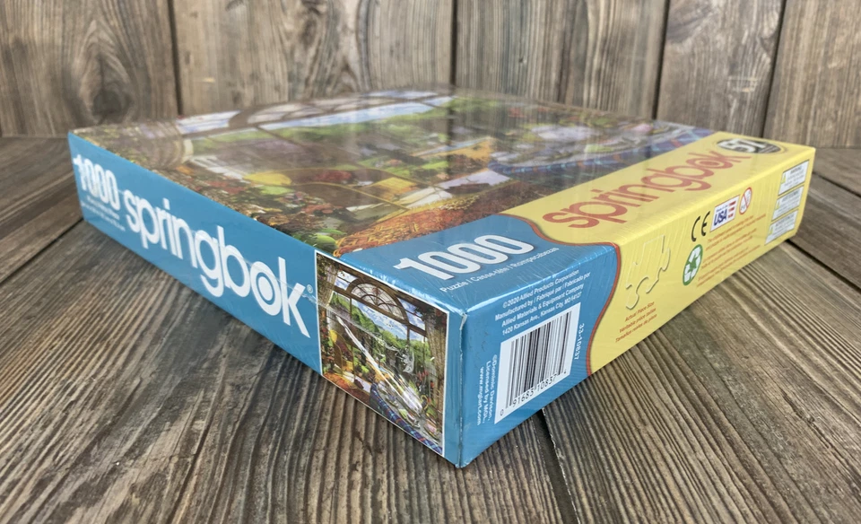THE CONSERVATORY 1000 PIECE JIGSAW PUZZLE by SPRINGBOK ~ NEW & SEALED - Image 3 of 3