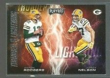  2017 Playoff Thunder and Lightning #3 Aaron Rodgers/Jordy Nelson (ref 57359)