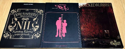 the GazettE NIL etc. Band Score Set of 3 Japanese Visual Kei Rock