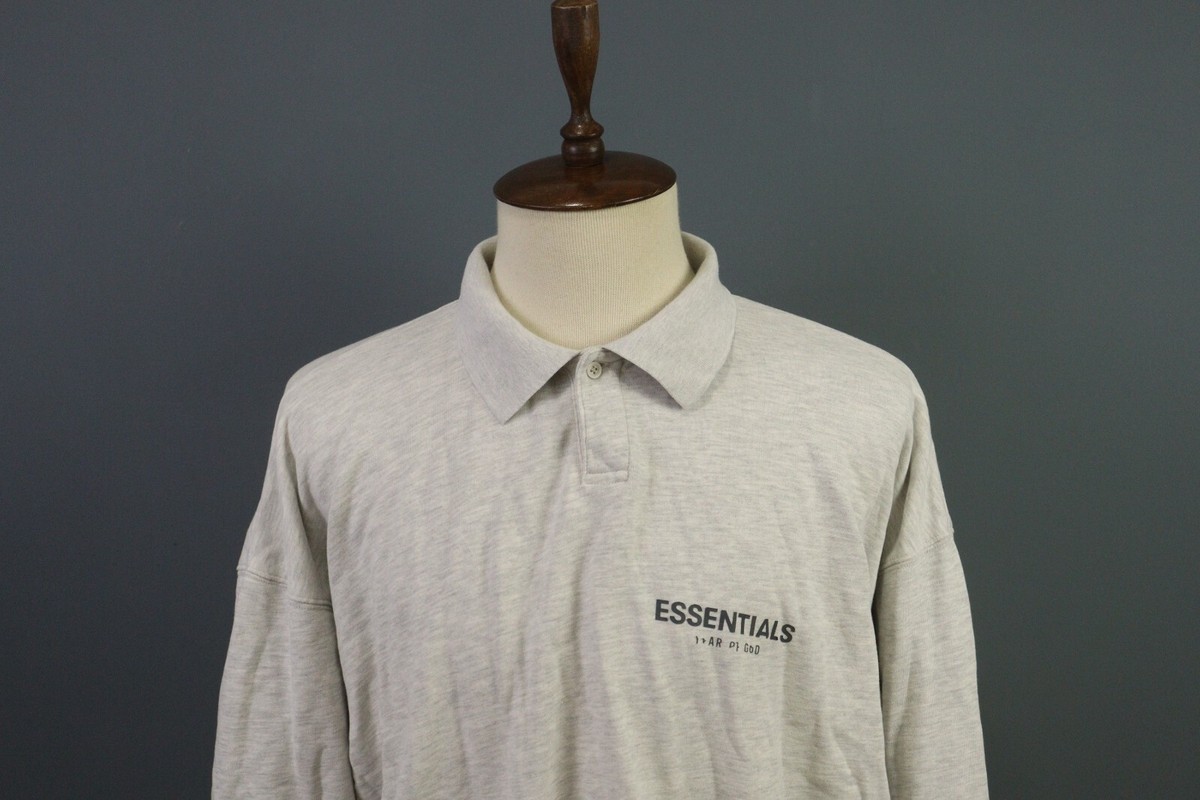 【希少/送料・関税込み】FEAR OF GOD ESSENTIALS Polo Fear of God Essentials Core Collection Polo Stretch Limo
