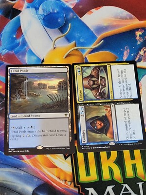 C2316 MAGIC MTG MURDERS AT KARLOV MANOR CONNIVE CONCOCT FETID POOLS NM RARE