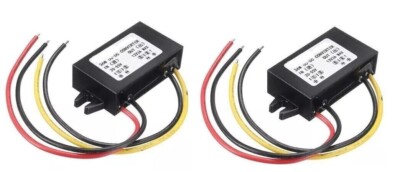 24V 36V 48V input Voltage step down DC buck converter to 12 volt 12v PAIR of 2