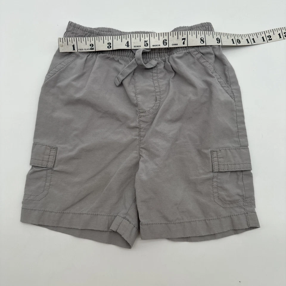 Pantalones Cortos Jumping Beans Niños Niños 24M Gris... #19231 Foto 3 de 4