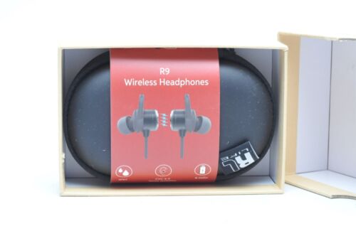 R9 Wireless Headphones / IPX7 / CVC 6.0 Noise Isolation / 9-Hour - Picture 1 of 1