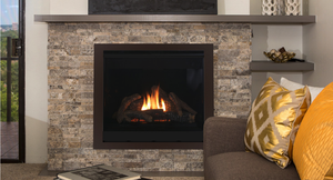 Astria Gemini 35 Direct Top Rear Vent Gas Fireplace Electronic