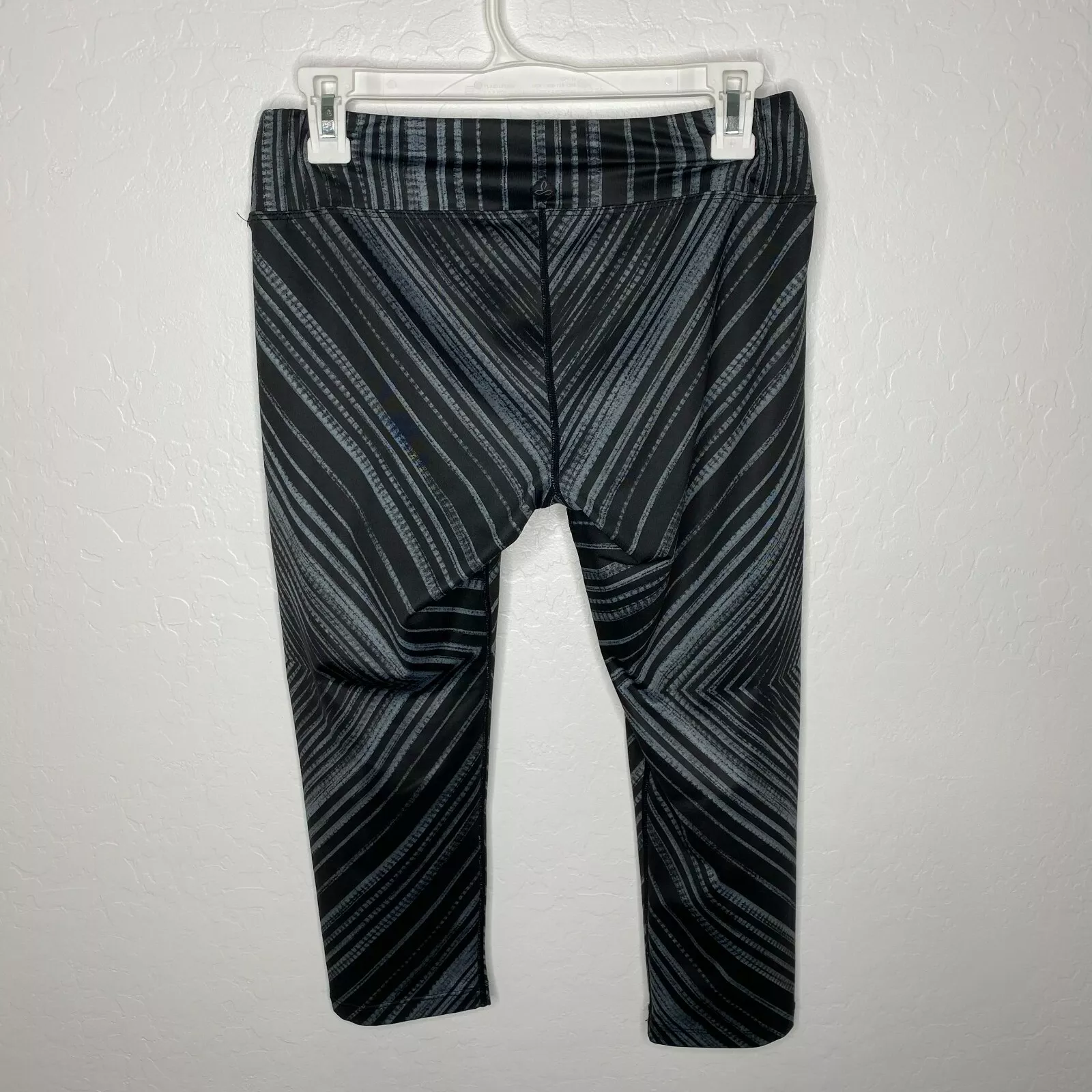 prana printed capri cropped stretch activewear leggings