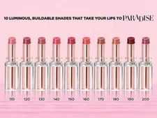 CHOICE of Color L'Oreal Glow Paradise Balm-In-Lipstick with Pomegranate Extract