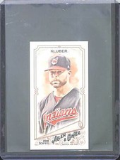 2018 Topps Allen and Ginter Mini Brooklyn Back #117 Corey Kluber No 16 of 25