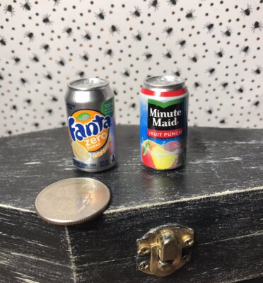 MINI BRANDS 2 DRINKS ZERO FANTA FRUIT PUNCH MINUTE MAID