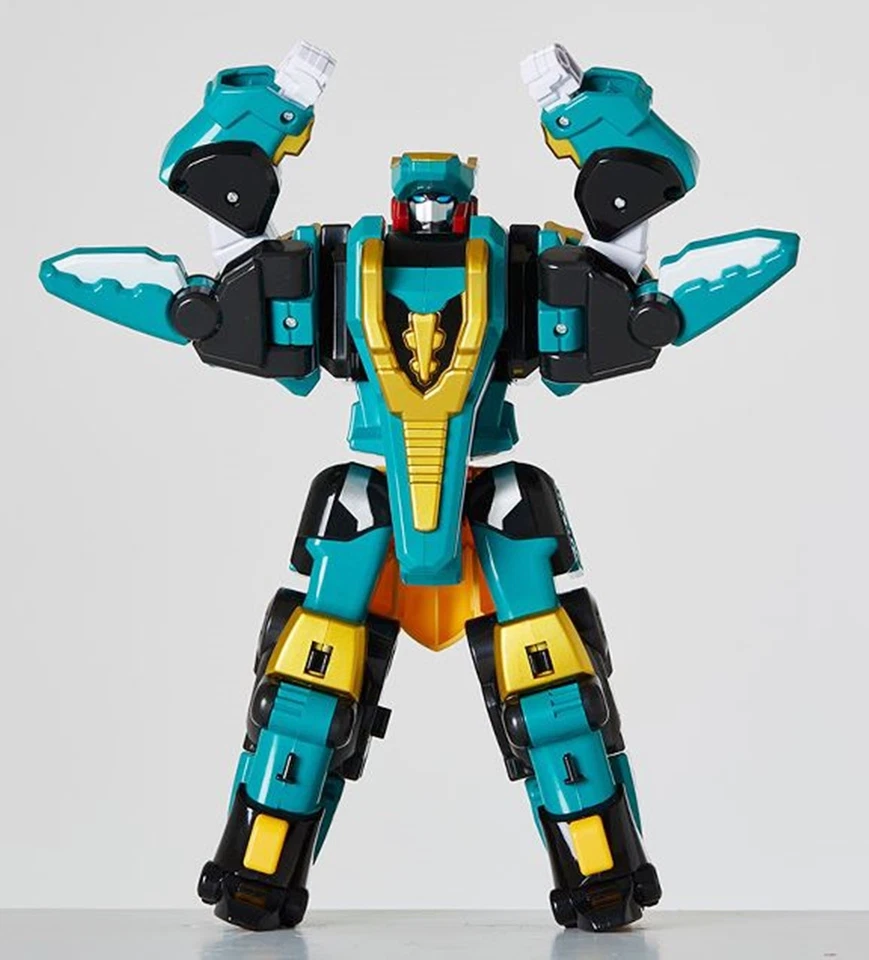 Dino Core Evolution 2 Mega D_Fighter KRONO Transformer Robot Change Mode Toy - Image 2 of 4