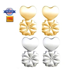 Magic Earring Backs Lifters Firmly Supports Lifts Fit Jewelry