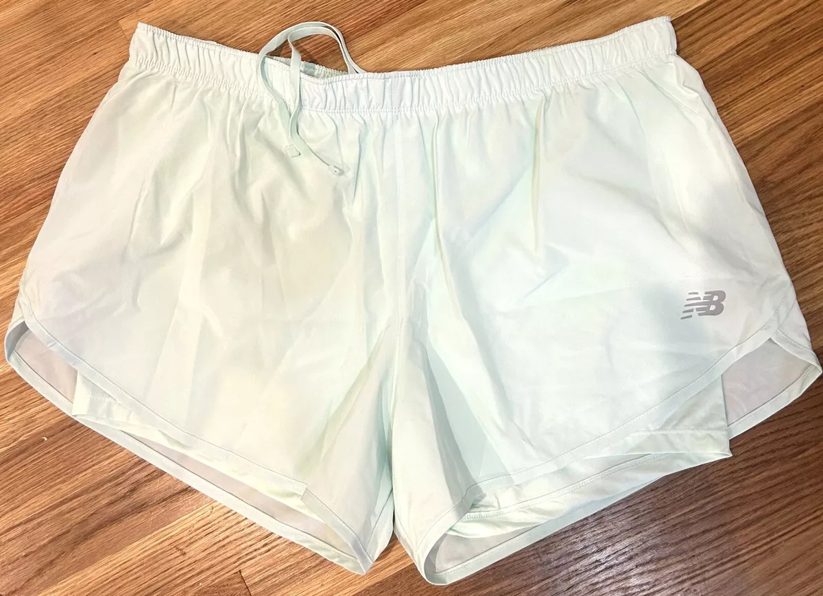 New balance shop green shorts