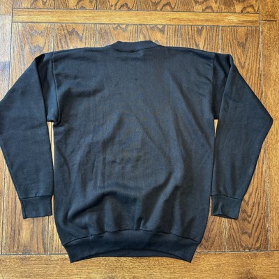 Sweat Vintage Pittsburgh Penguins Logo 7 - Taille L - Noir - Années 90 - Occasion Bon état