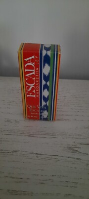 ALTE MINIATUR EAU DE TOILETTE ''MARGARETHA LEY QUE VIVA ESCADA'' VON ESCADA