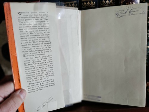 Betrayal of Tibet_J.P. Mitter_HCDJ_1st Edition / First Printing_Hard to Find - Picture 7 of 12