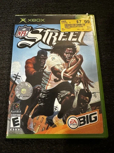 NFL Street Microsoft Xbox 2004 Football Video Game Complete with Manual