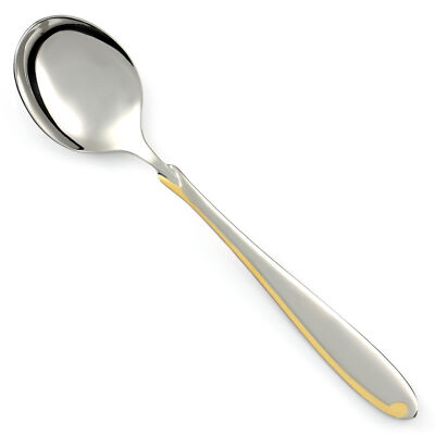 Mikasa ESTASI Stainless 18/8 Gold Accent Alessandro Silverware CHOICE Flatware
