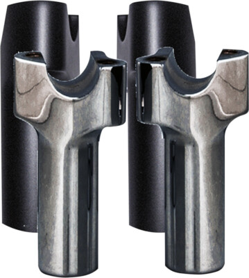 Wild Rifle Risers WILD 1 CHUBBY RISERS BLACK 3.5