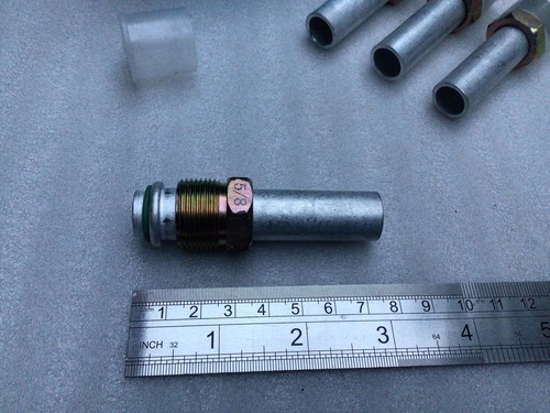 4 x Dorman Air Con 5/8” Connecting Pipe (Male External O-Ring Tube End) - Picture 7 of 8