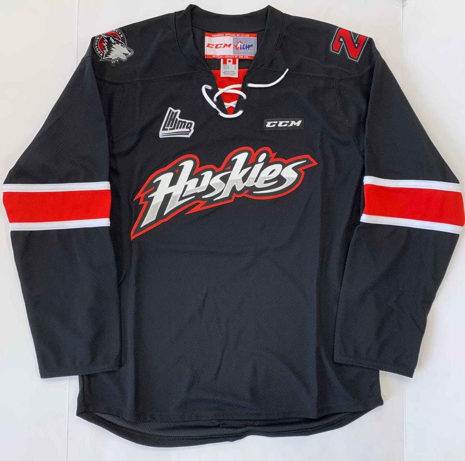 New CCM Premier RouynNoranda Huskies Hockey Jersey Senior Medium 7185