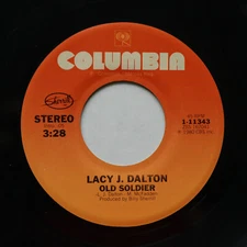 Lady J. Dalton - Hard Times / Old Soldier 45 rpm Vinyl 7" Single 1-11343