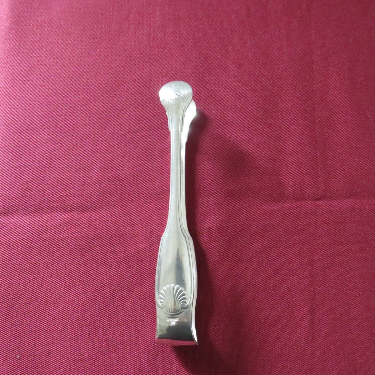 Pince à Sucre Ou à Olive Christofle – Métal Argenté, Modèle Rubans 2, Très Bon état