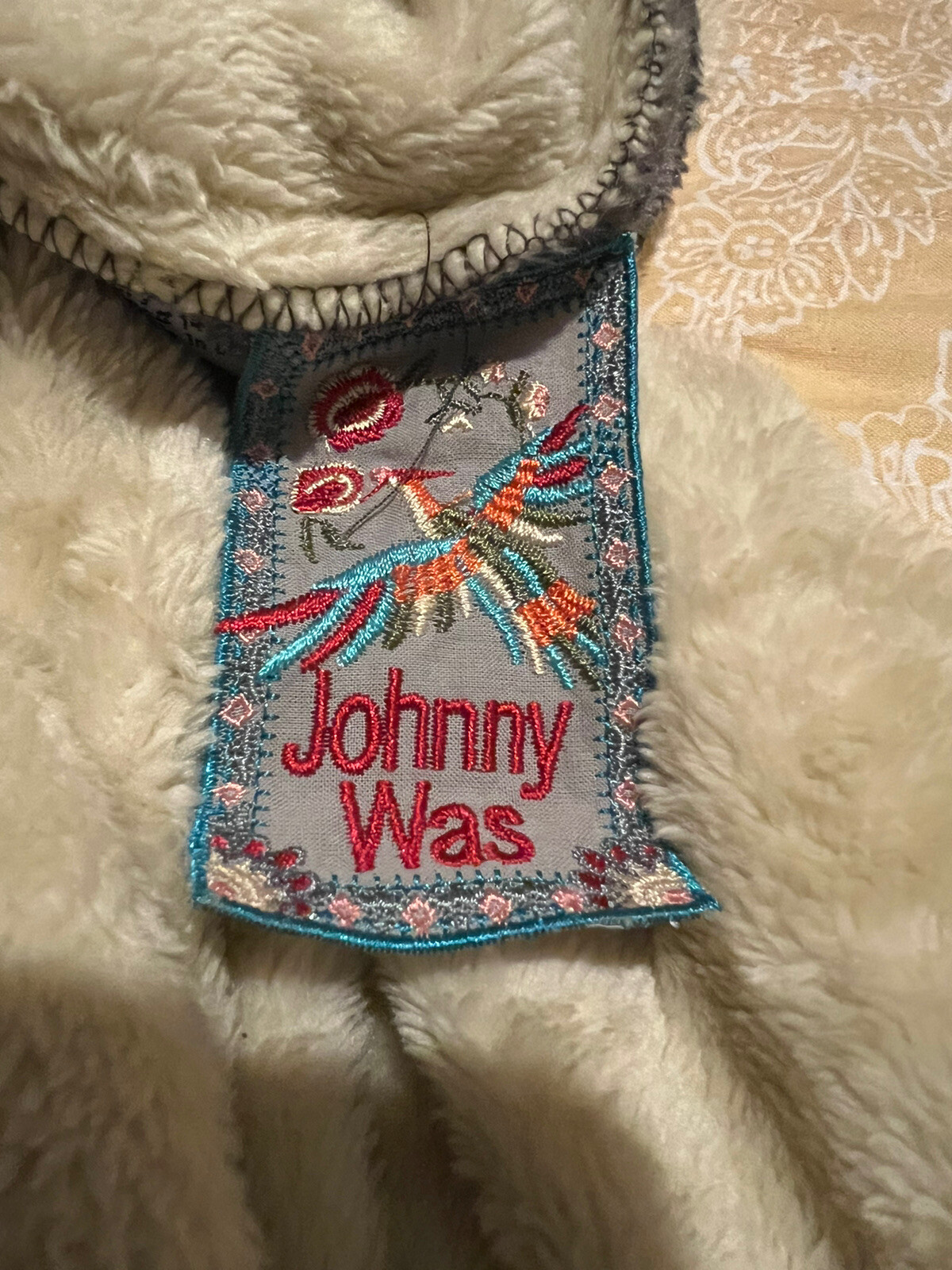 EUC🔥 Johnny Was Drawstring Backpack One Shoulder… - image 5