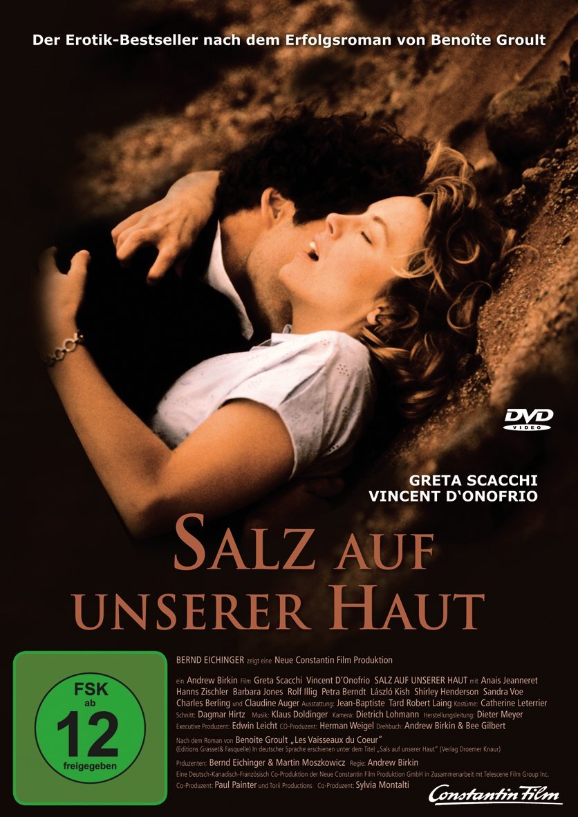 Salz auf unserer Haut (DVD) Greta Scacchi Vincent D'Onofrio Anais Jeanneret