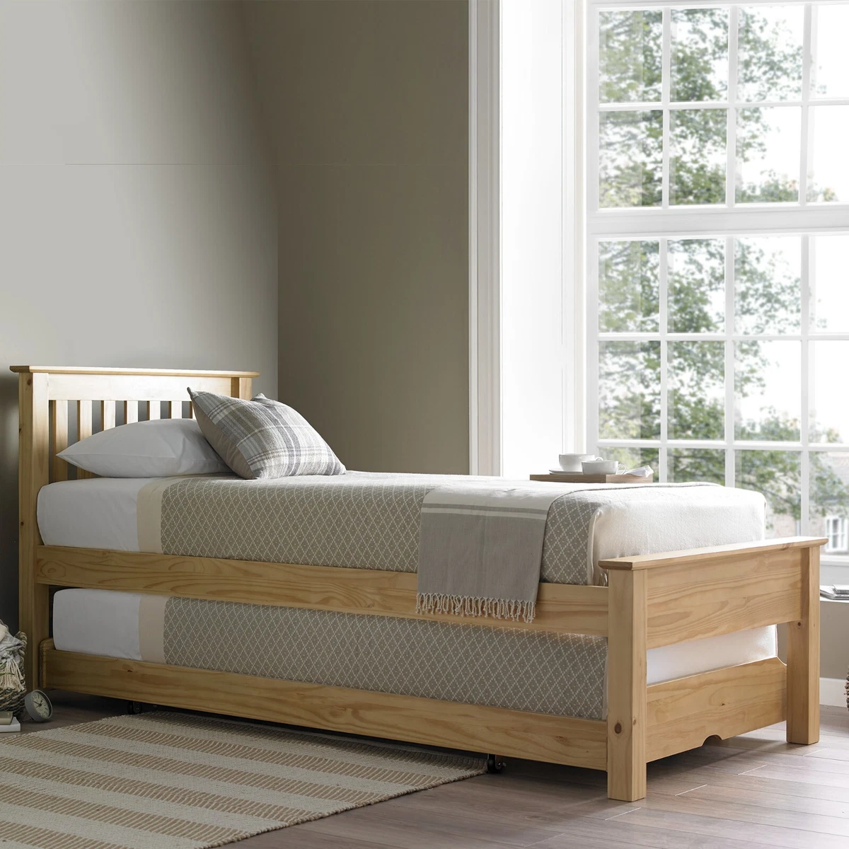 Oak trundle on sale