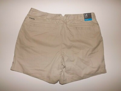 ★★Columbia★★ MILLABEL COTTON SHORTS PANTS CREAM CIU2UPCH Columbia mens XL light cream GRT packable athletic outdoor