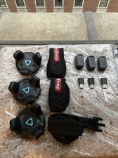 3 Htc Vive Tracker 2.0 with straps 🚀SHIPS WORLDWIDE🚀Full body tracking VRchat