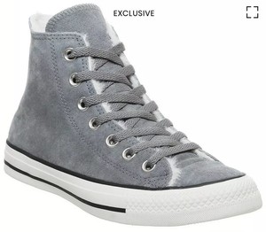 shearling converse