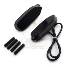 LED Signal Black Mirror Block Off Base Plate For Suzuki 06-08 GSXR 1000 750 600