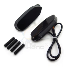 LED Signal Black Mirror Block Off Base Plate For Suzuki 06-08 GSXR 1000 750 600