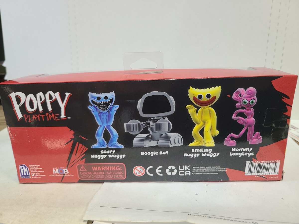 Poppy Playtime Official Collectable Figure 4-Pack Brand New Huggy