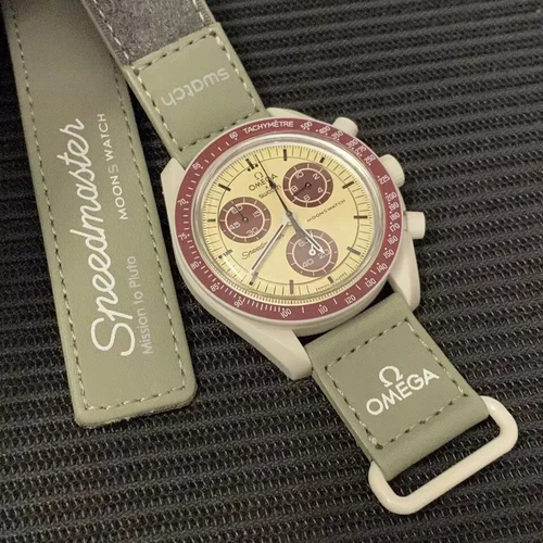 NEW Swatch x Omega Moonswatch Mission To PLUTO Watch With Box - Picture 2 of 10